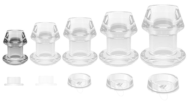Analplug Tunnel Transparent 4 x 3,6 cm