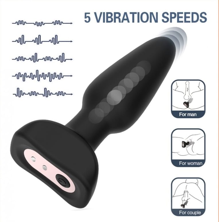 Analplug Vibration Thrust Up 11 x 3,7 cm