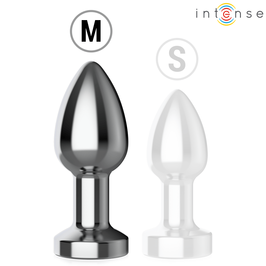 Analplug vibrierender aus Metall mit LED-Leuchten und Fernbedienung M – Ansicht 7