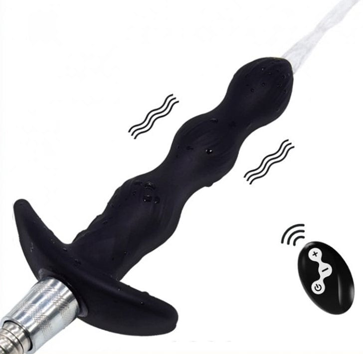 Analplug Vibro mit Einlauf 14,5 x 3 cm