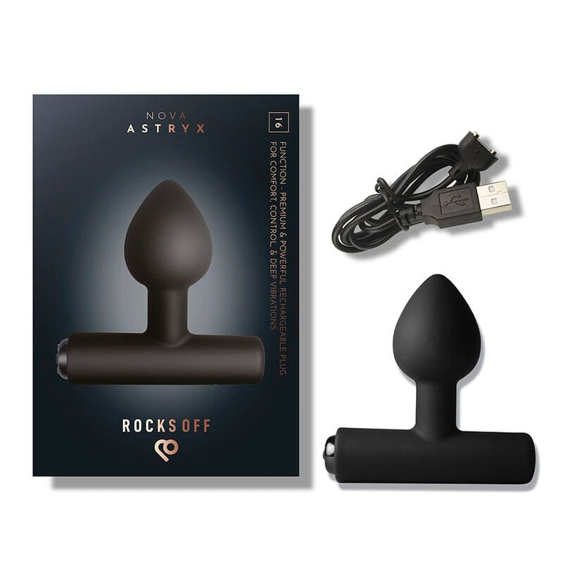 Analvibrator Nova Astryx wiederaufladbar 16 Funktionen Schwarz – Ansicht 8