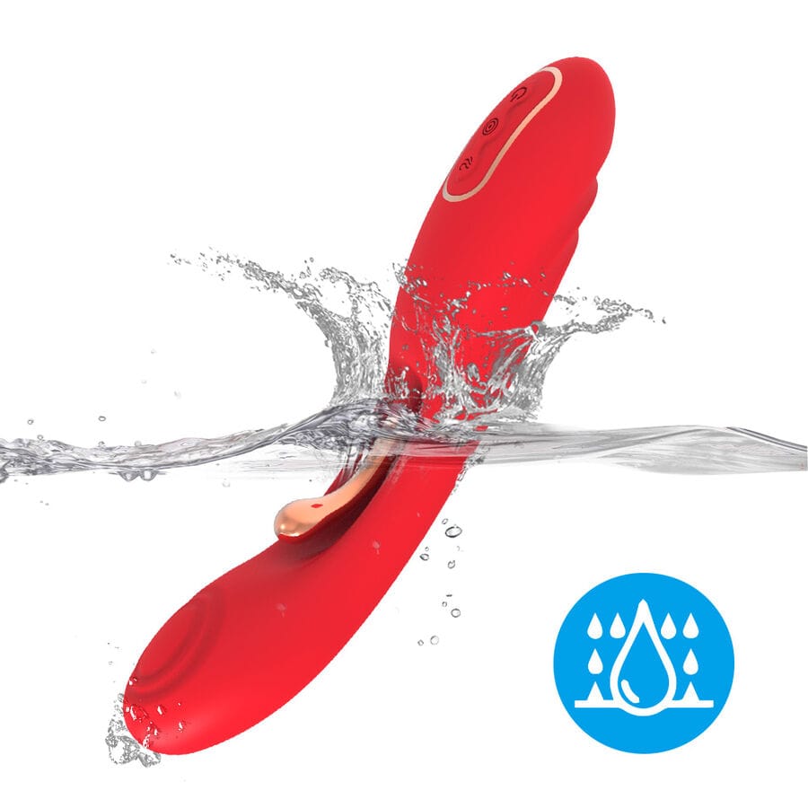 Vibrator mit Oszillierender Zunge Rot.4
