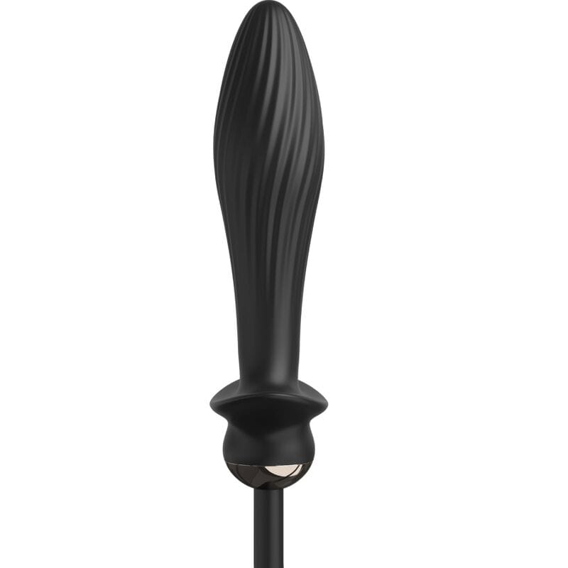Aufblasbarer Plug & Auto-Throb Vibrator – 13 × Ø 4,5 cm