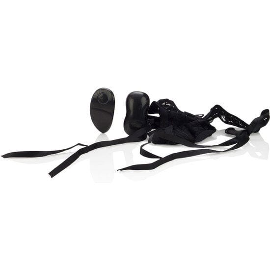 Auflegevibrator 10-Funktions-Tanga mit Band 7 x 3,25 cm