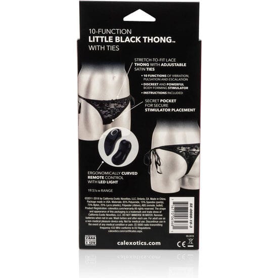 Auflegevibrator 10-Funktions-Tanga mit Band 7 x 3,25 cm – Ansicht 3