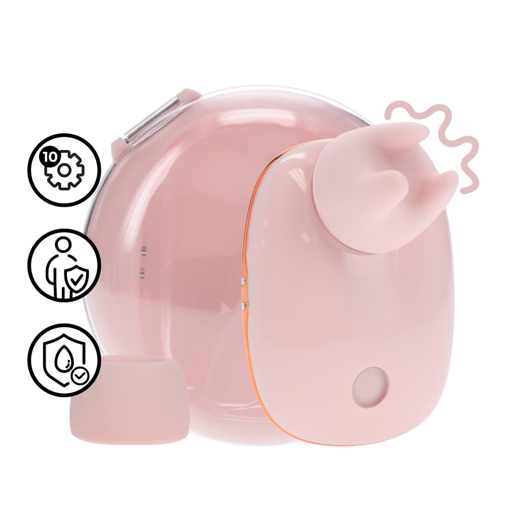 Auflegevibrator Dreamsicle AirTap mit zwei Aufsätzen 7,6 cm – Ansicht 8