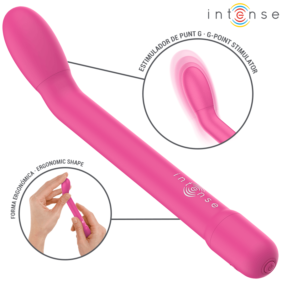 Auflegevibrator Karlie wiederaufladbarer g-Spot-Stimulator Rosa 19 x 2,2 cm – Ansicht 5