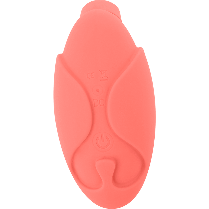 Auflegevibrator Korallen-Klitoris-Wellen-Stimulator 10 x 5,5 cm – Ansicht 2