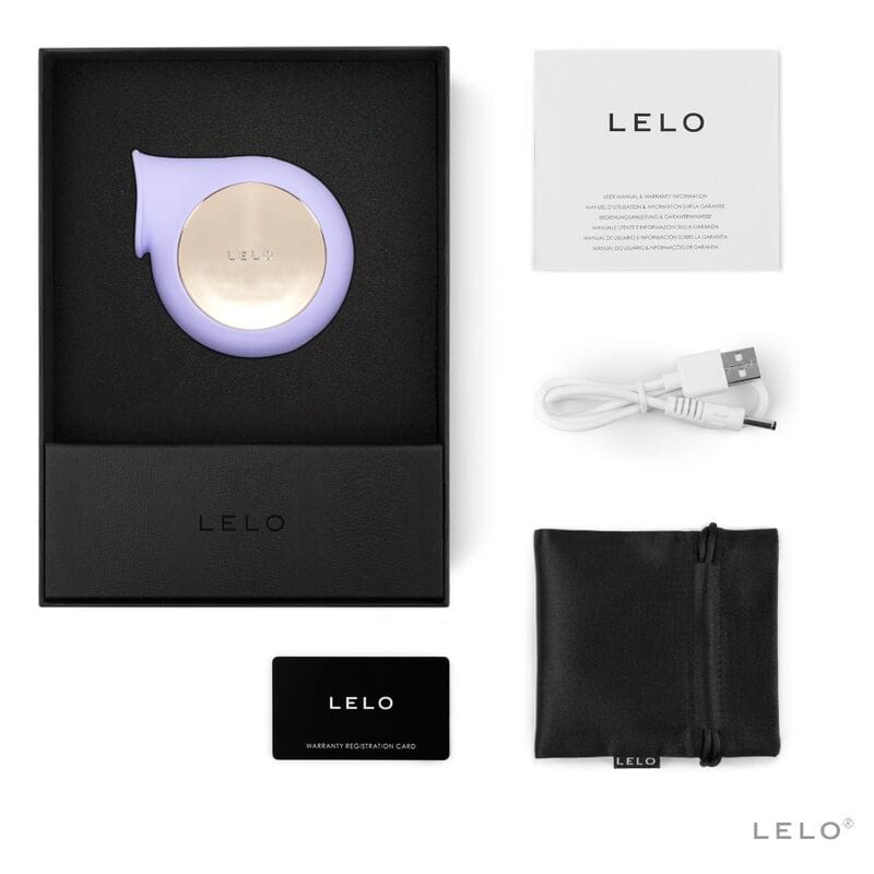 Auflegevibrator Sila mit Wellen-Stimulation Lila – Ansicht 2