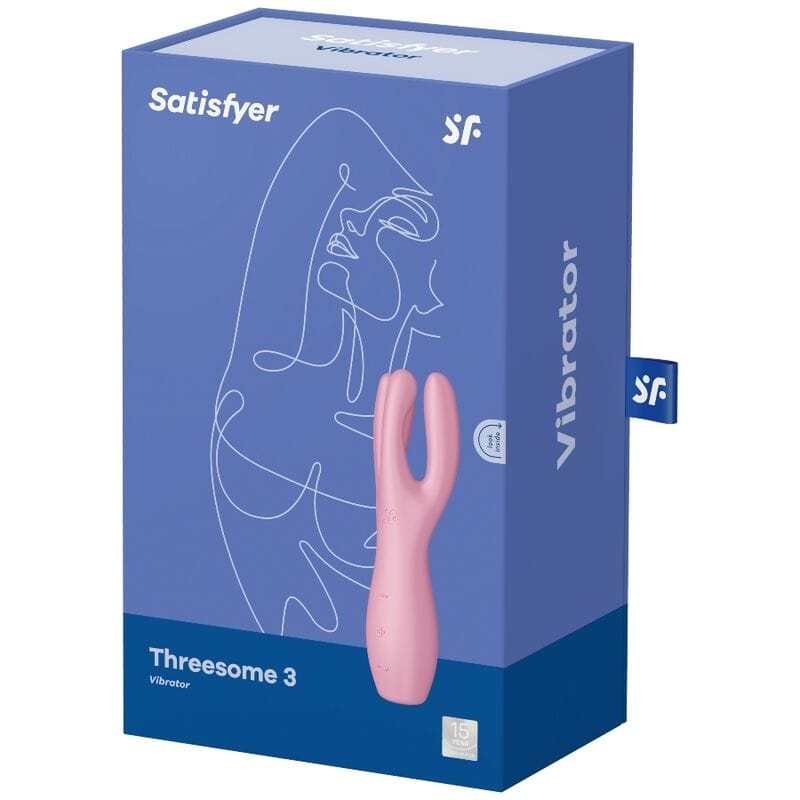 Auflegevibrator Threesome 3 Rosa – Ansicht 4