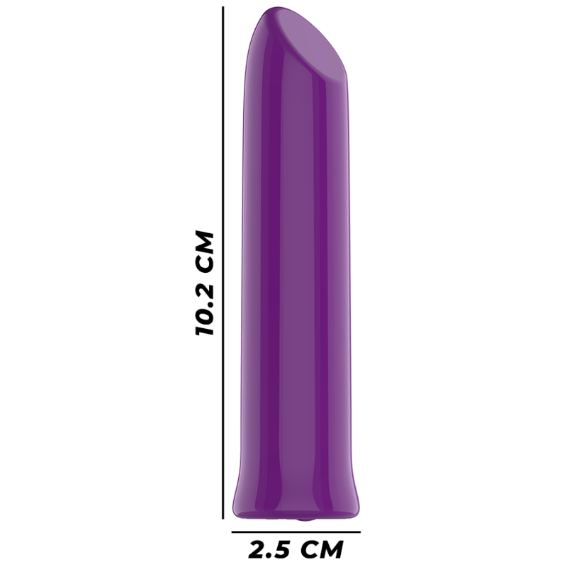 Auflegevibrator Todrick Klitorisstimulierende Kugel Lila 10,2 x 2,5 cm – Ansicht 5