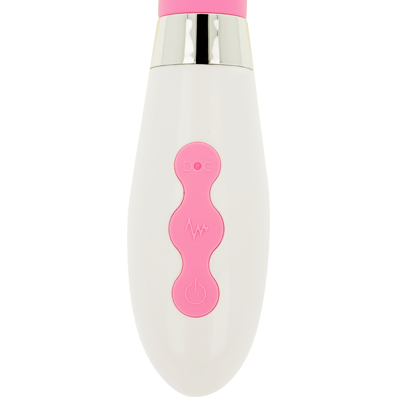 Auflegevibrator Wiederaufladbarer Klitoristimulator 10 Vibrationsmodi 20 x 3,5 cm