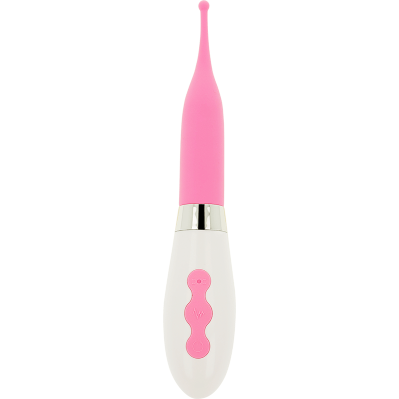 Auflegevibrator Wiederaufladbarer Klitoristimulator 10 Vibrationsmodi 20 x 3,5 cm