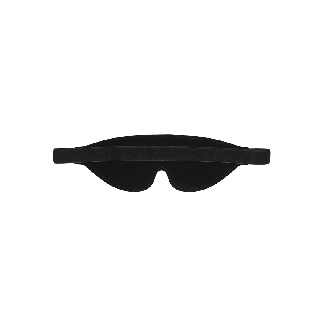 Augenmaske Ouch mit Schriftzug OUCH Schwarz 24,5 cm – Ansicht 5