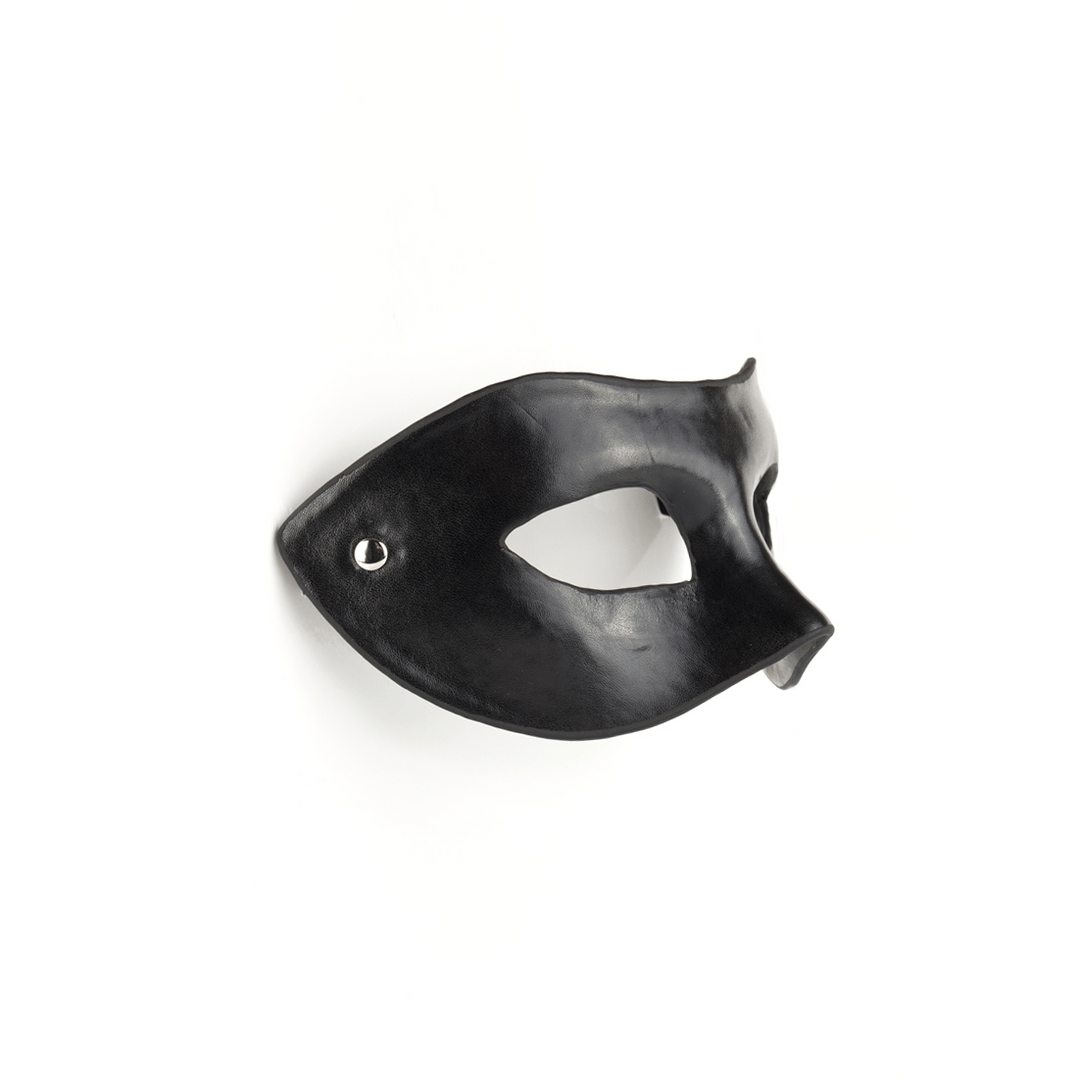 Augenmaske Ouch mit offener Augenpartie Schwarz 19 cm – Ansicht 2
