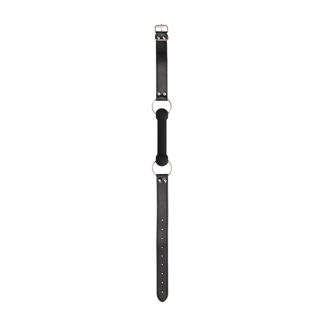 Beißknebel Ouch aus Silikon Schwarz 12,5 x Ø 2 cm – Ansicht 5