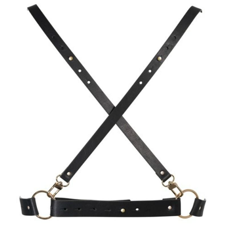 Bijoux Indiscrets Maze - x Harness Schwarz