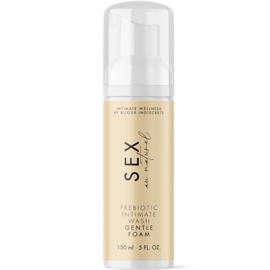 Toy-Reiniger Indiscrets Sex Au Naturel Präbiotisches Intimgel mit Schaum 150 ml.1