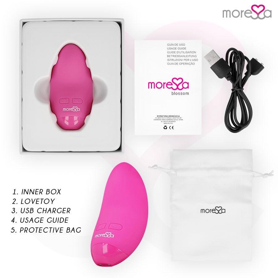 Blossom Vibrator Rosa – Ansicht 6