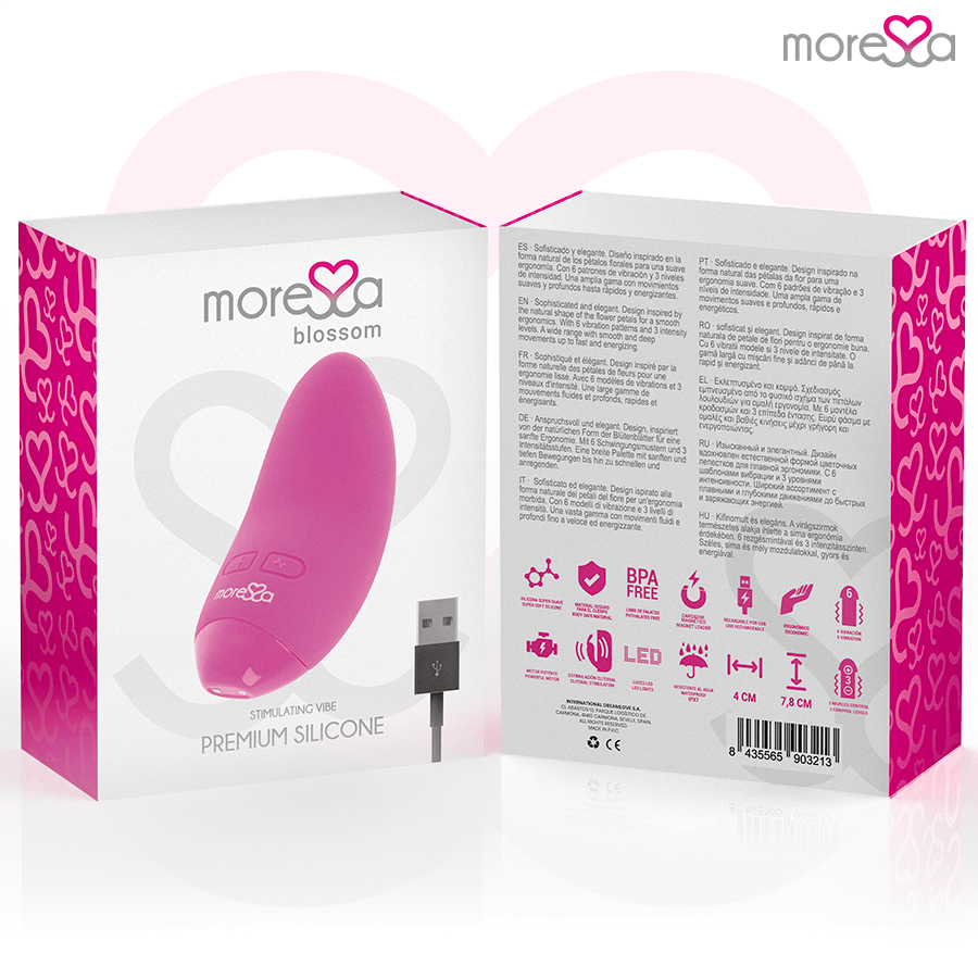 Blossom Vibrator Rosa – Ansicht 7