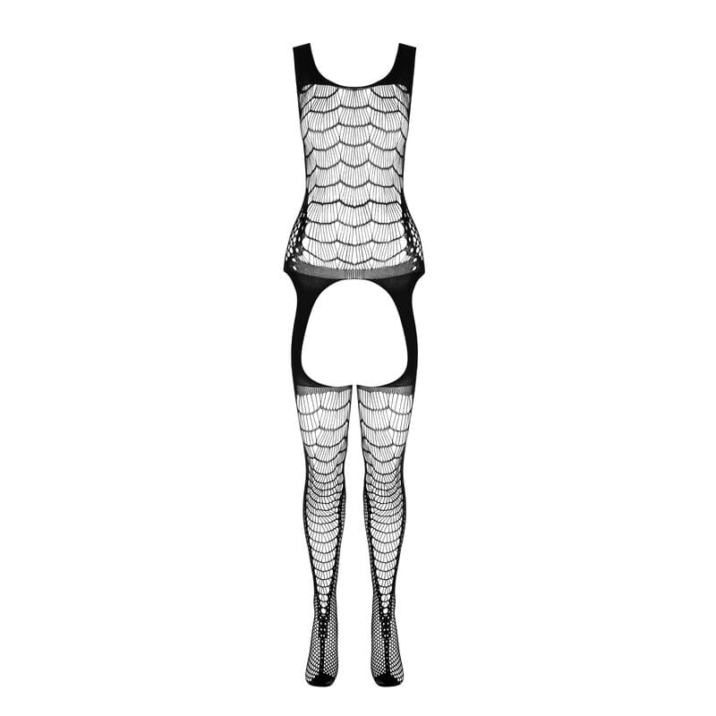 Bodystocking Rot Einheitsgröße Modell 4 – Ansicht 3