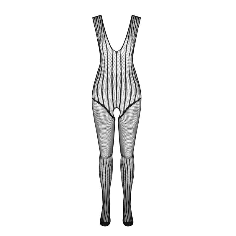 Bodystocking Weiß Einheitsgröße Modell 2 – Ansicht 4