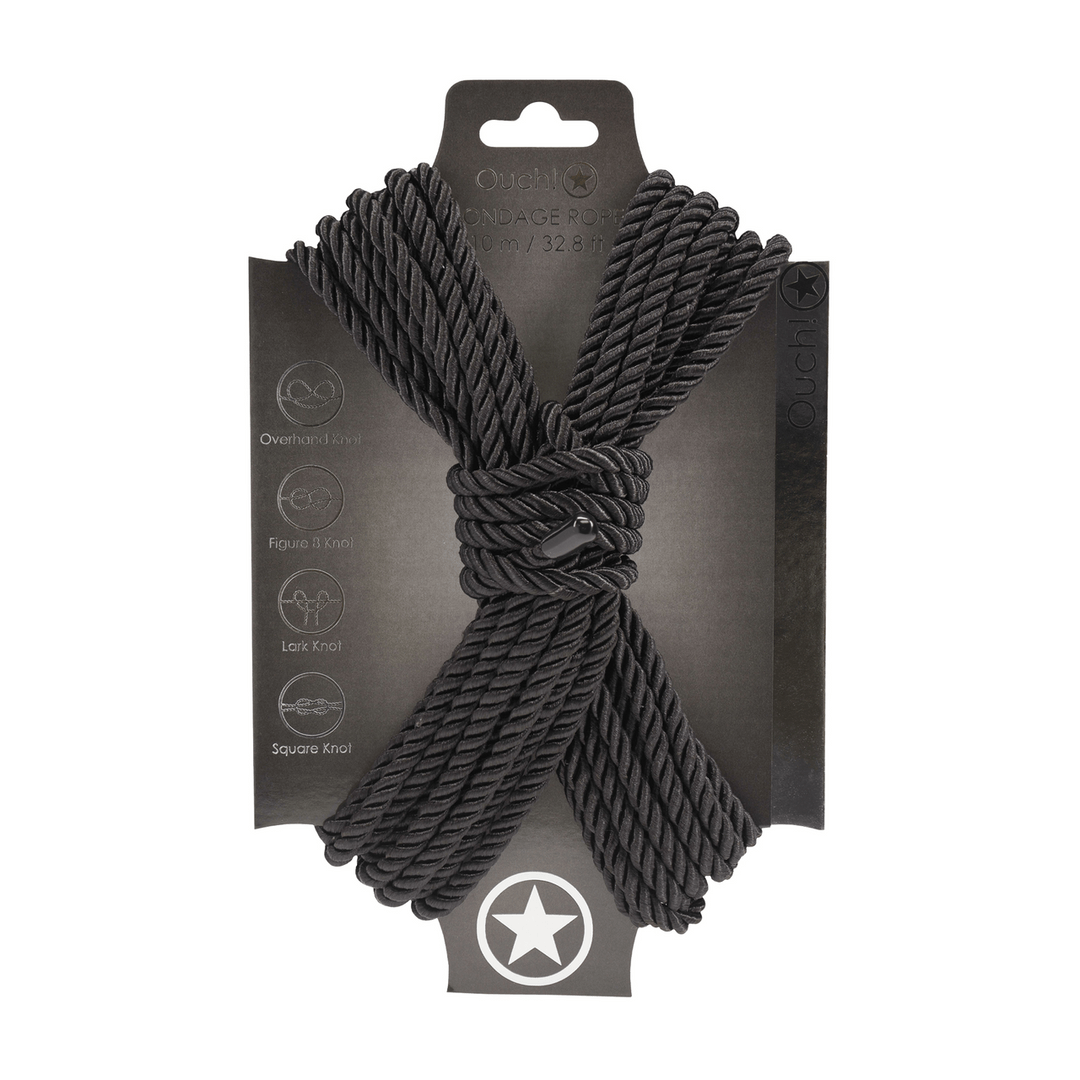 Bondage-Seil Ouch aus Polyester in sechs Farben 10 m