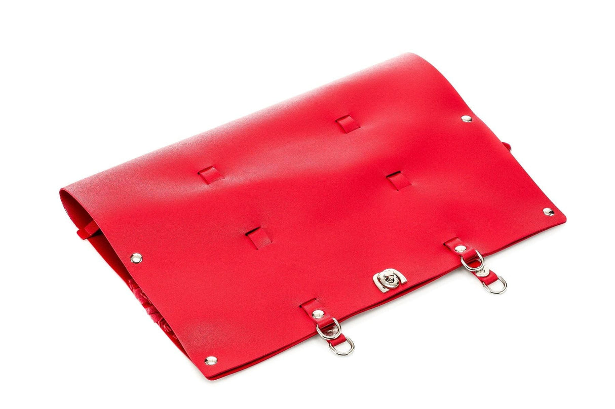 Bondage-Set Ledertasche