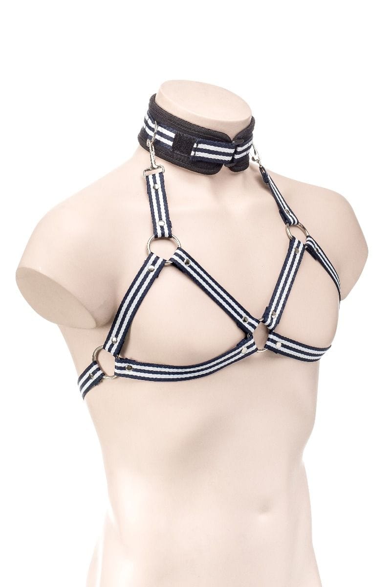 Bondage-Set Schwarz-Weiß