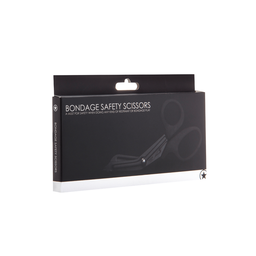 Sicherheitsschere Ouch für Bondage Schwarz – Ansicht 2