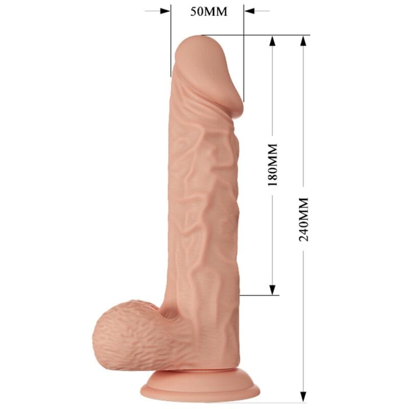 Buraq Realistischer Vibrator 24 x 5 cm – Ansicht 6