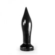 Buttplug lange Kerze schwarz 18,5 x 6 cm