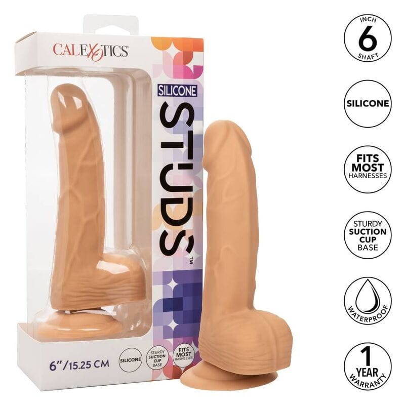 Calexotics - Silikon-Nieten 15.24 cm Haut