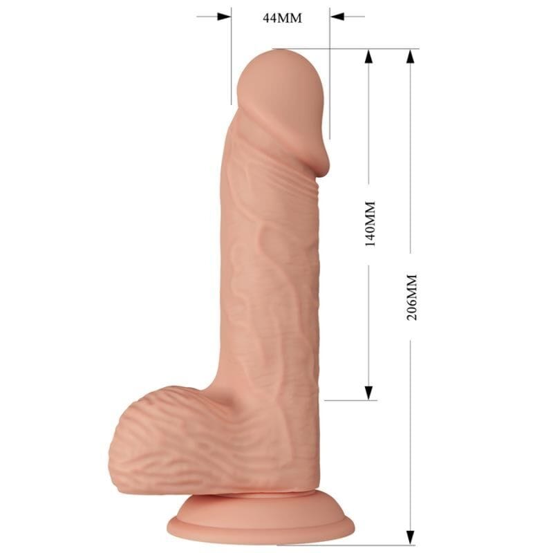 Catoblepas flexibler Dildo 20,6 x 4,4 cm – Ansicht 6