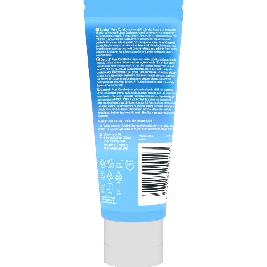 Gleitgel Control Pure Comfort Feuchtigkeitsspendendes 80 ml.1