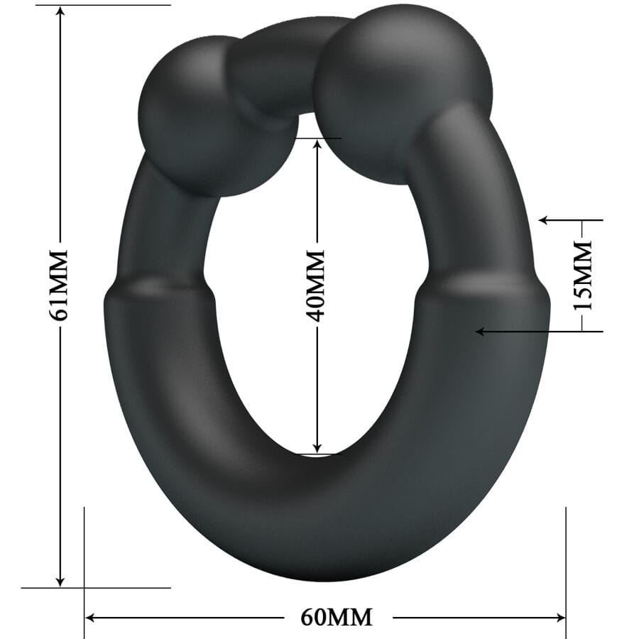 Penisring Meco Silikonring Modell 15 Ø 4 cm.5