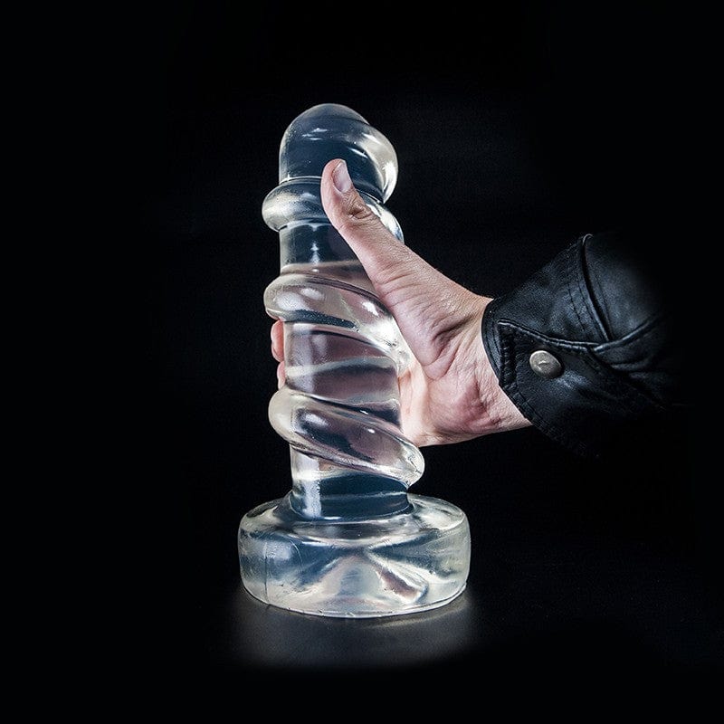 DC Spiral Dildo transparent 29 x 7 cm