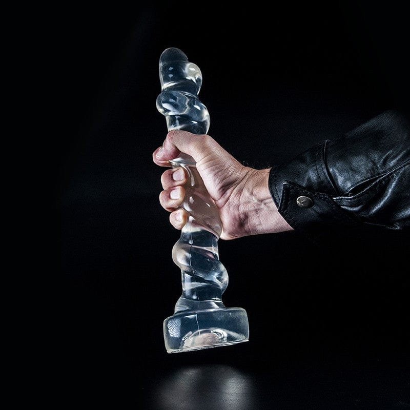 DC Wurmy Dildo transparent 33 x 5,5 cm