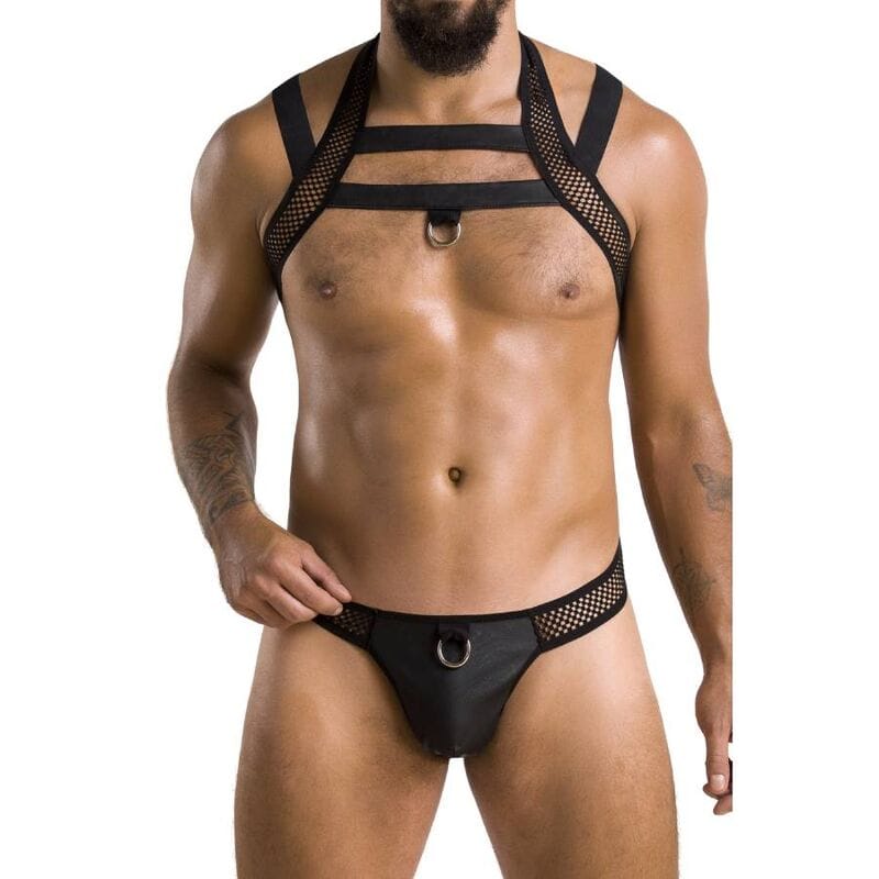 Dessous-Set Jacob Schwarz S/M – Ansicht 3