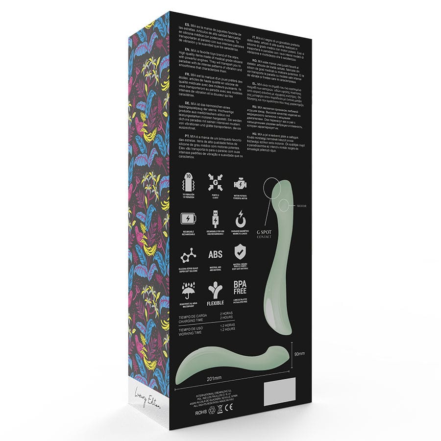 Devon Beckenboden-Vibrator Grün 20 cm – Ansicht 5