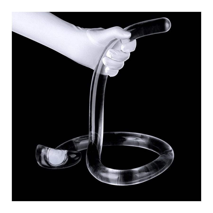 Dildo Analschlange Durchsichtig 100 x 3 cm