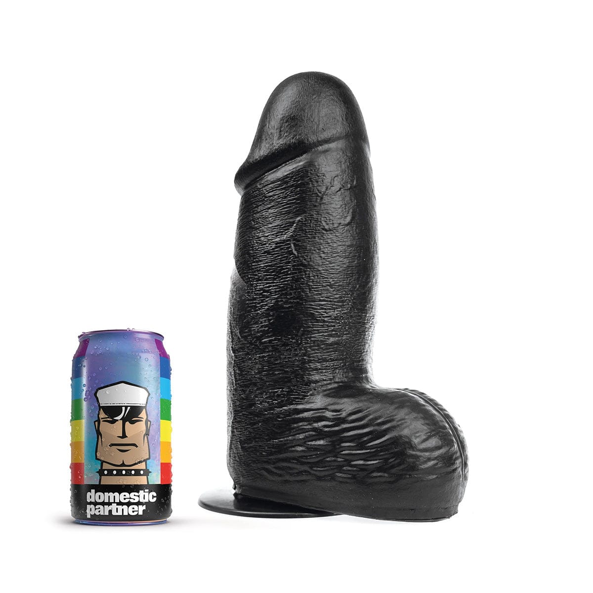 Dildo Bad Body schwarz 28 x 10 cm