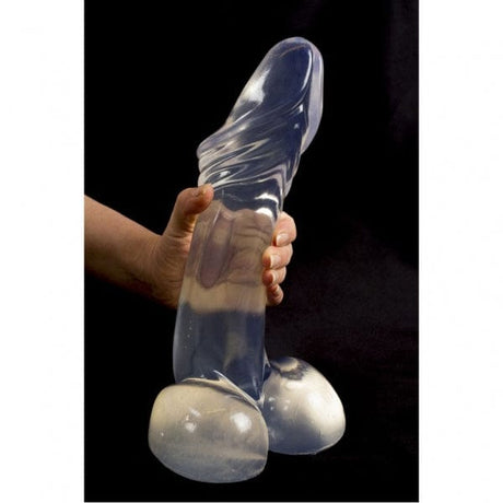 Dildo Big Brecher transparent 30 x 8 cm
