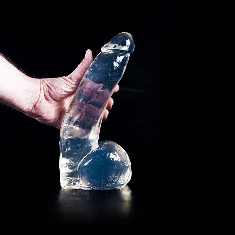 Dildo Big Jan transparent 29 x 5,5 cm