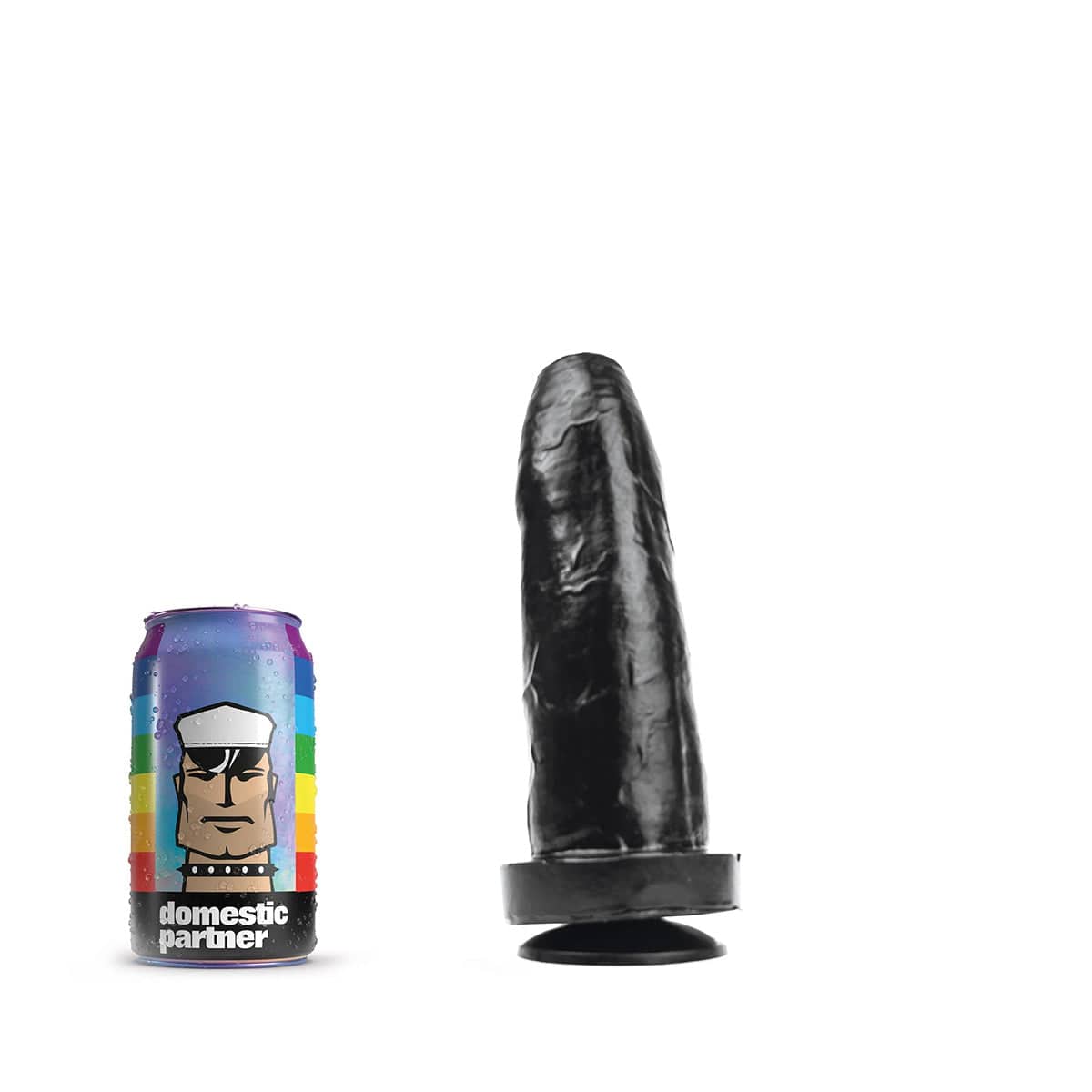 Dildo Dicke Wurst Schwarz 21 x 6 cm
