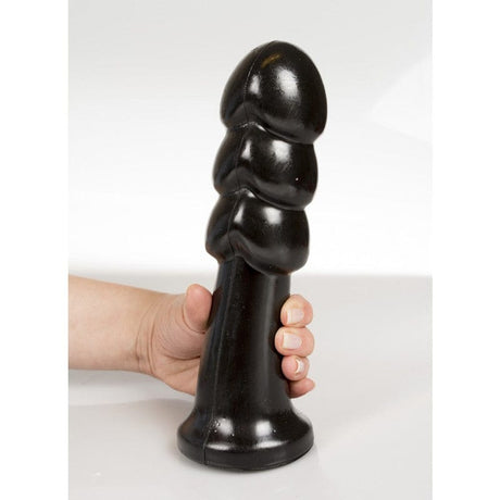 Dildo Dreigestirn schwarz 23,5 x 6,1 cm