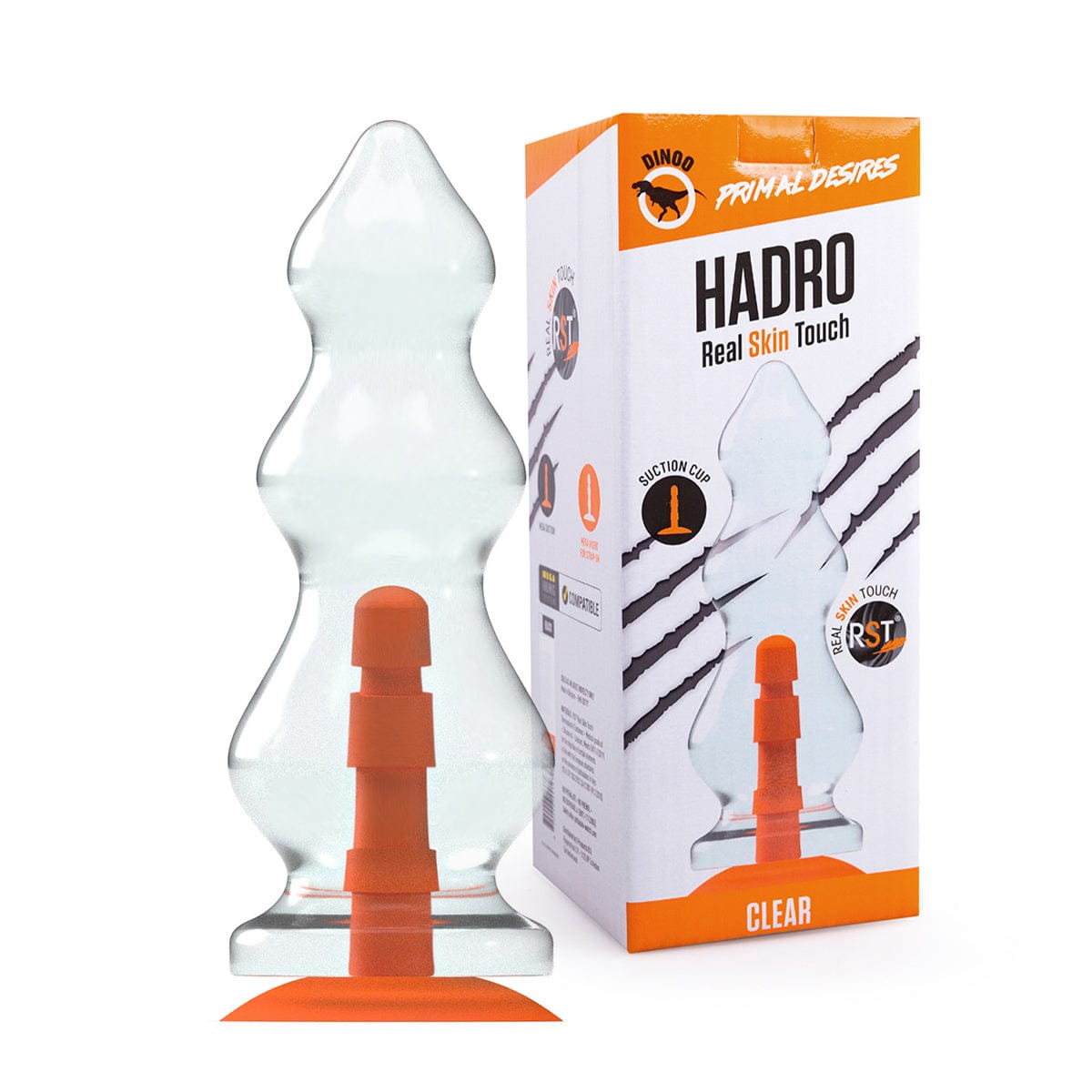 Dildo Drücker Transparent 29 x 9 cm
