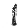 Dildo Eichel Twins schwarz 22 x 5,8 cm