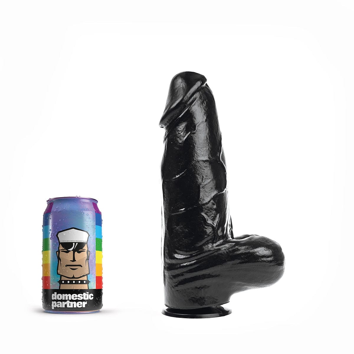 Dildo Fad Boy Schwarz 25 x 7,5 cm