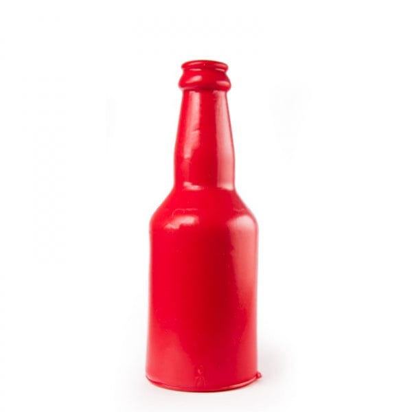 Dildo Flasche rot 18,5 x 7 cm
